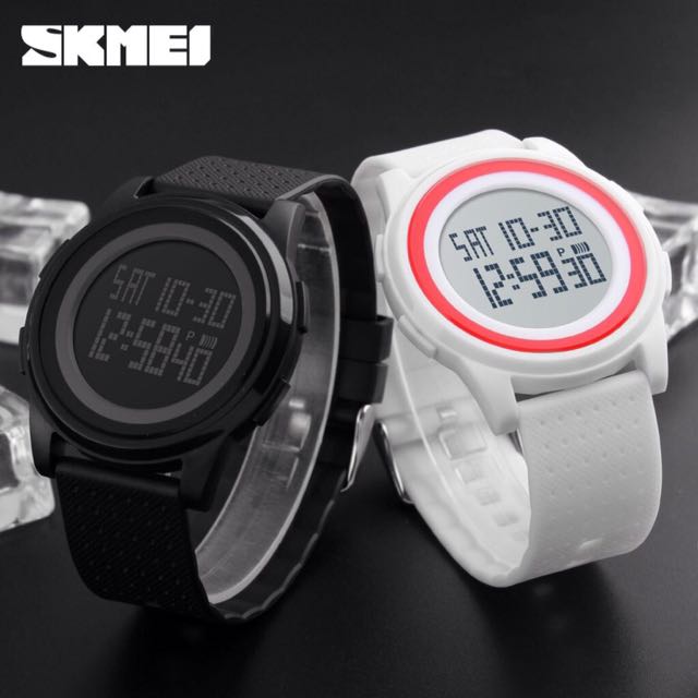 Jam online couple skmei