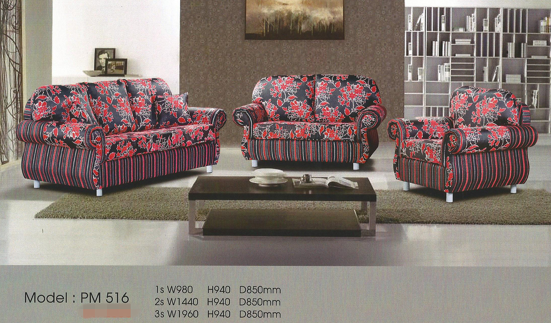 Low Price Sofa Set 1 2 3 Model 516 Rumah Perabot Perabot Di
