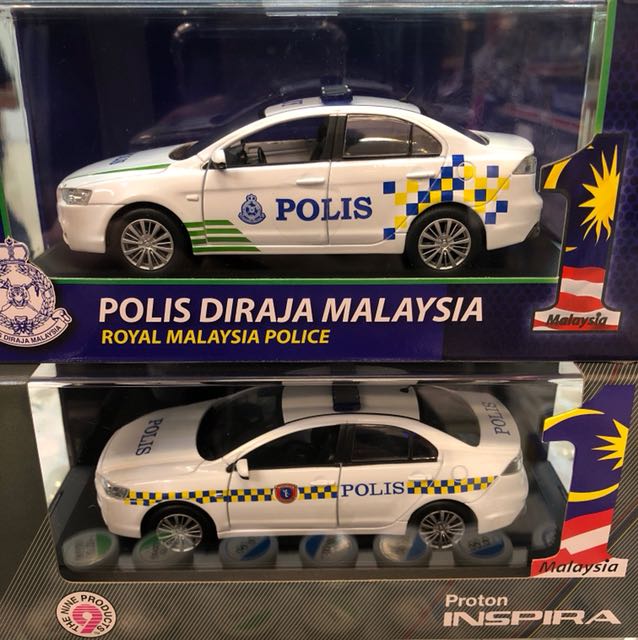 Malaysia Police Car Pdrm Inspira Toys Games Diecast Toy Vehicles On Carousell