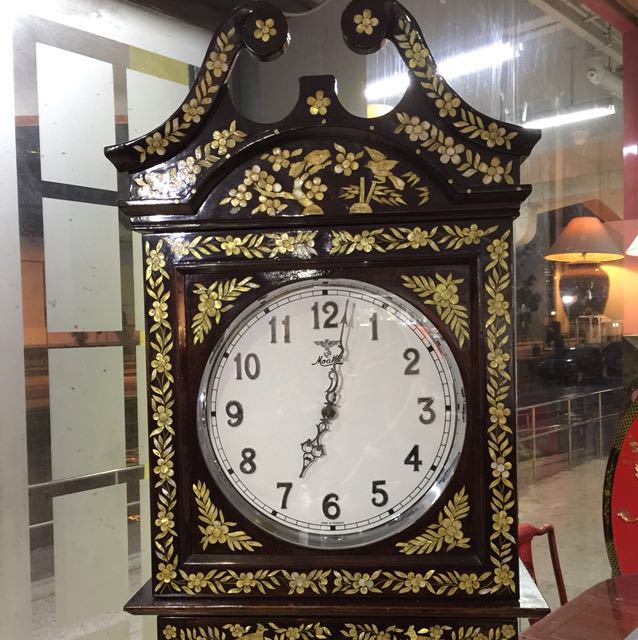 Moathe MOATHE WINDING GRANDFATHER CLOCK MADE IN GERMANY, Hobbies & Toys ...