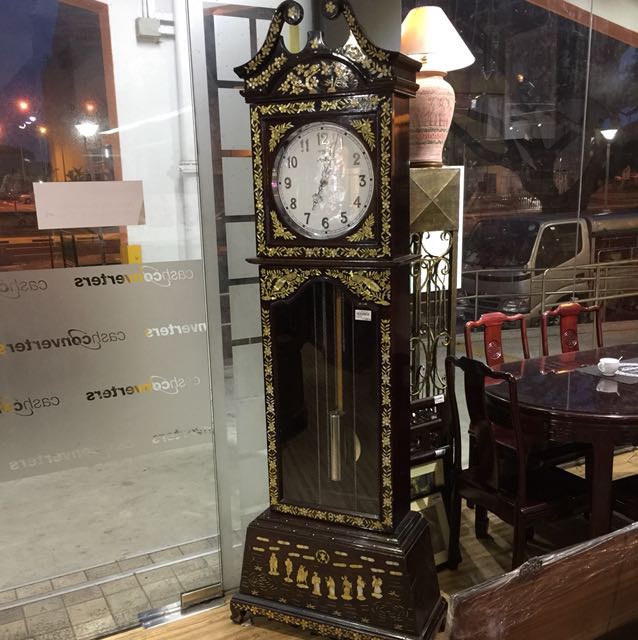 Moathe MOATHE WINDING GRANDFATHER CLOCK MADE IN GERMANY, Hobbies & Toys ...