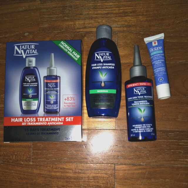 Natur Vital Hair Loss Treatment Set for normal hair, Beauty & Personal