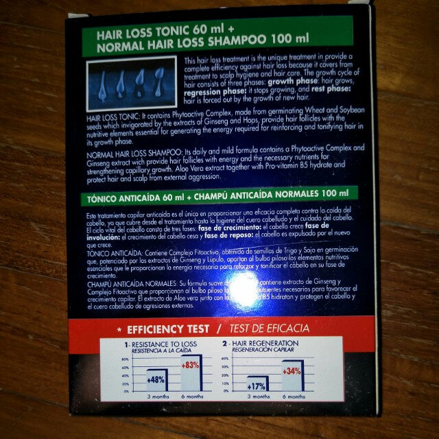 Natur Vital Hair Loss Treatment Set for normal hair, Beauty & Personal