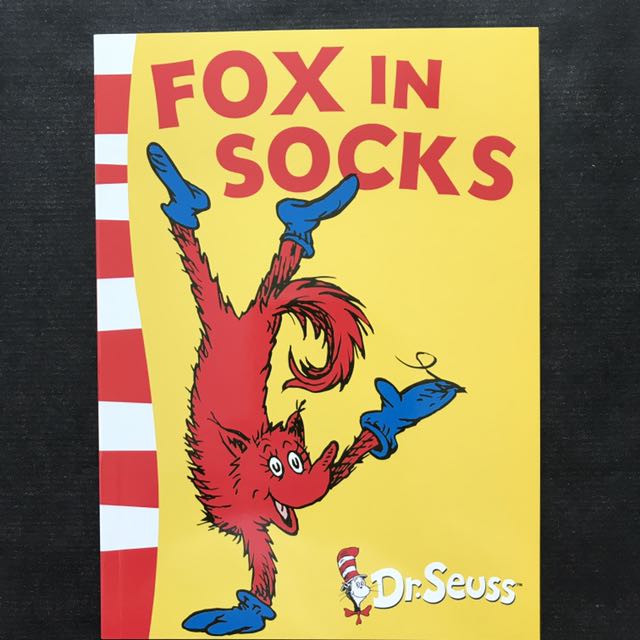 New Dr Seuss Fox In Socks Story Book Books Stationery Children S Books On Carousell