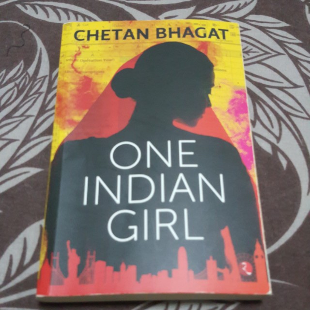 One Indian Girl Chetan Bhagat Books Stationery Fiction On