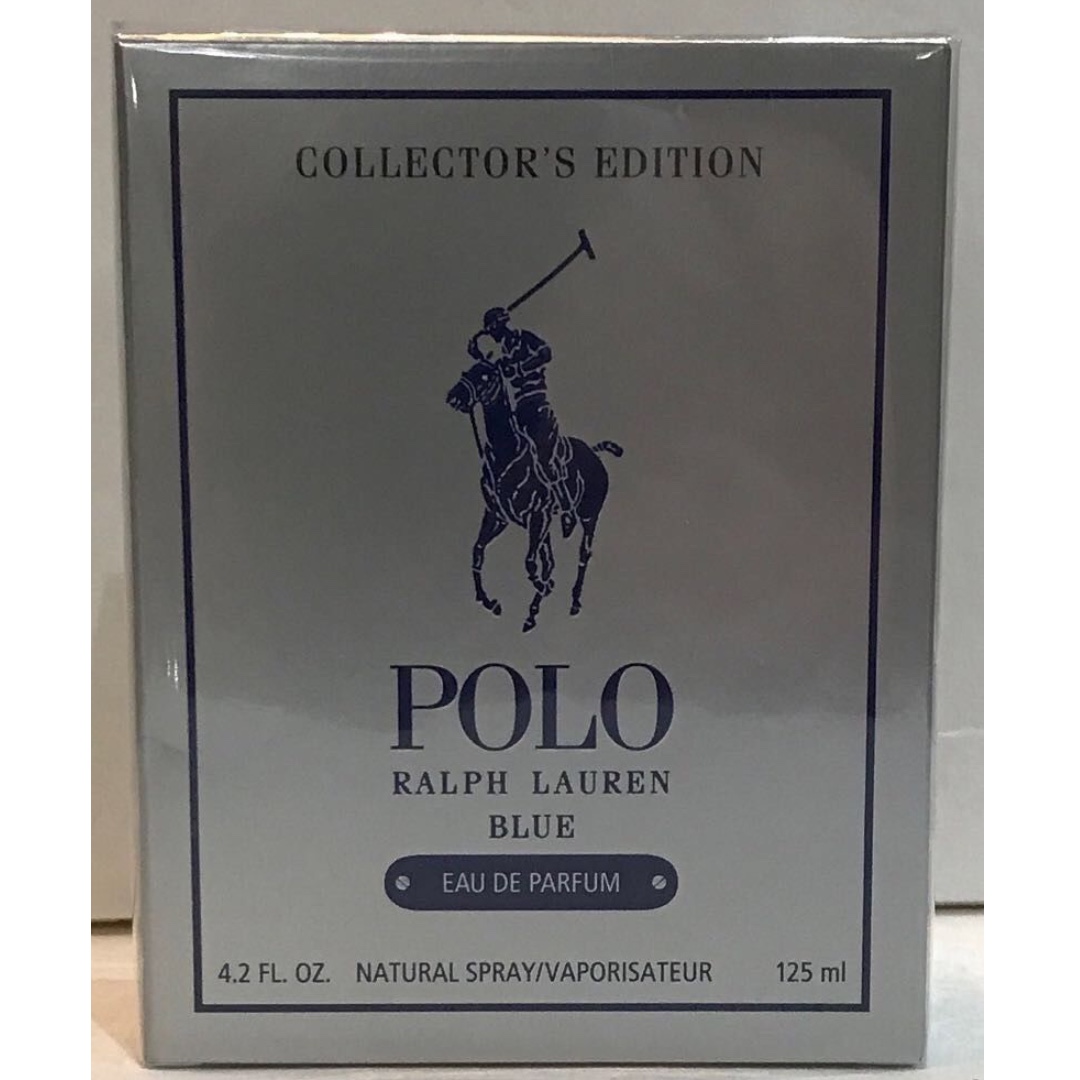 polo blue silver