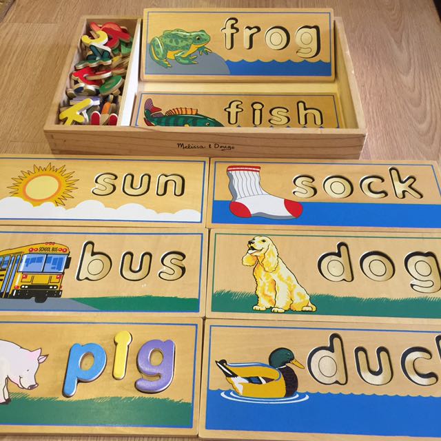melissa and doug see and spell