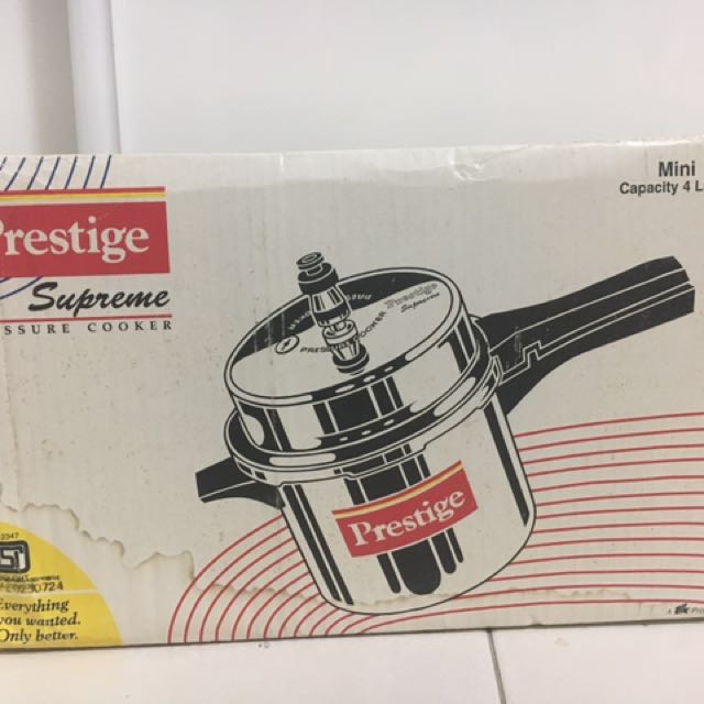 Prestige pressure cooker 4ltr
