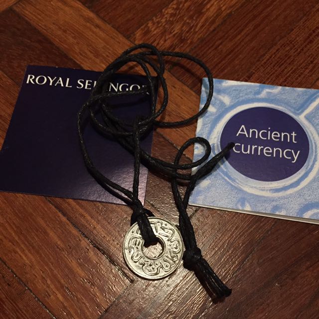 Royal selangor coin tree necklace