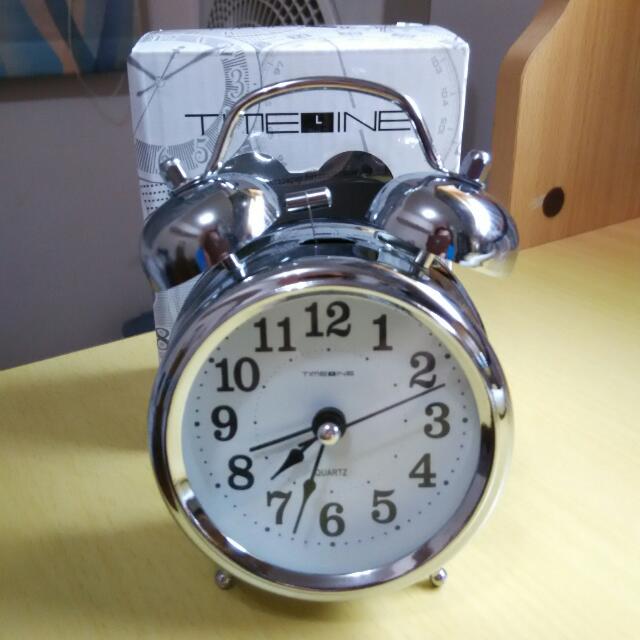 Timeline Alarm Clock, Furniture & Home Living, Home Decor, Clocks on