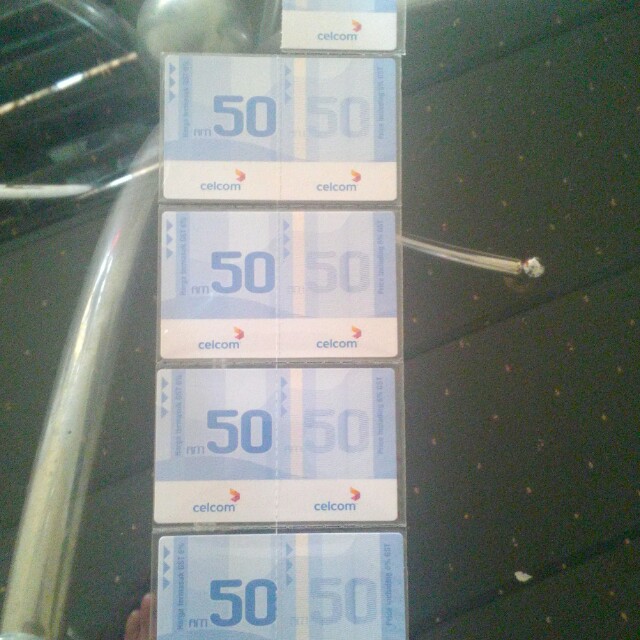 Topup Celcom Rm50 00 Looking For On Carousell