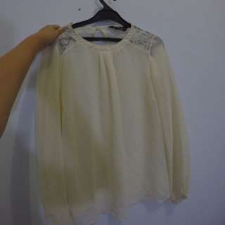 White blouse Dorothy Perkins