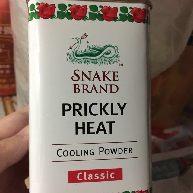 泰国 爽身粉 玫瑰味 snake brand prickly heat 蛇粉