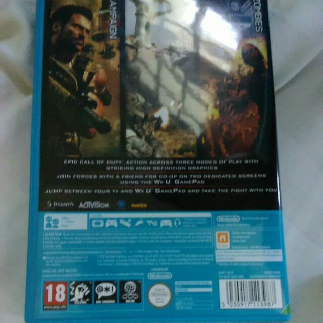 Unused Wii U Game Call Of Duty Black Ops Ii Toys Games Video Gaming Video Games On Carousell