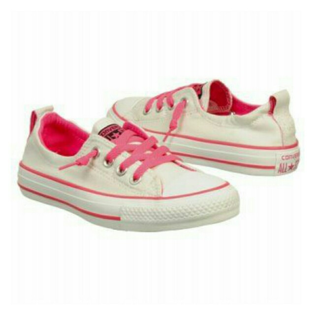 converse pink shoreline