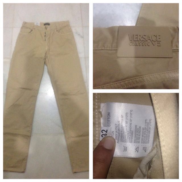 Authentic Versace Classic V2 Jeans. Size 32. Made In Italy. Excellent Condition