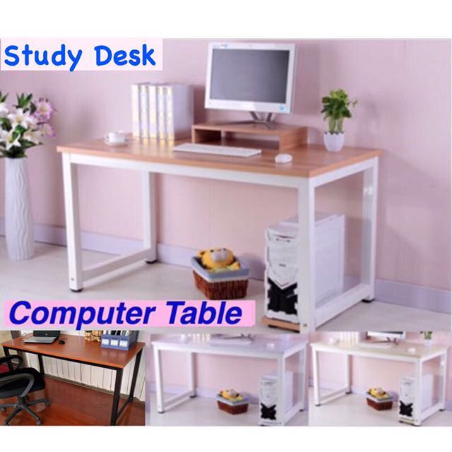 Computer Table Pc Desk Study Table Refurbished Furniture