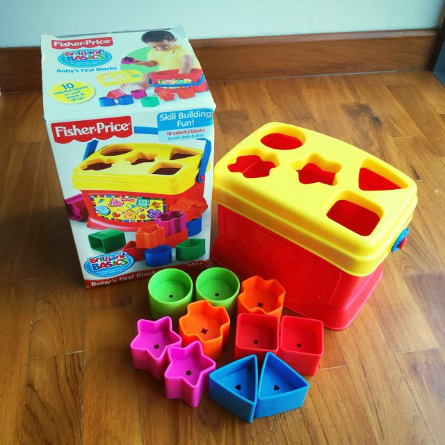 fisher price shapes bucket