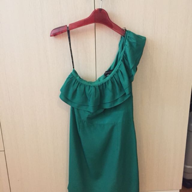 forever 21 emerald green dress