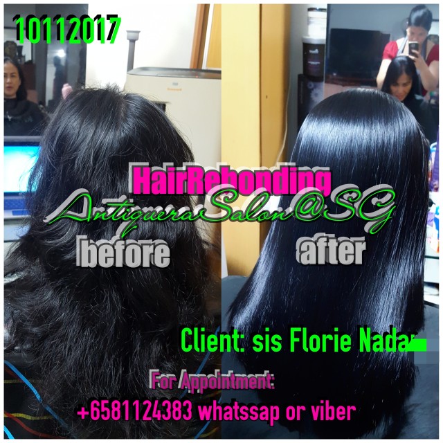Hair Rebonding Health Beauty Hair Care On Carousell
