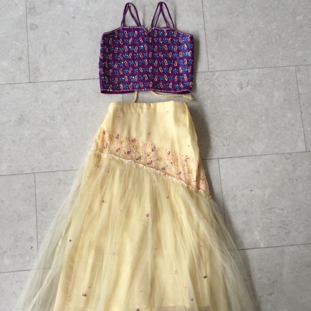 Kids Saree Indian Wear Babies Kids Girls Apparel On Carousell