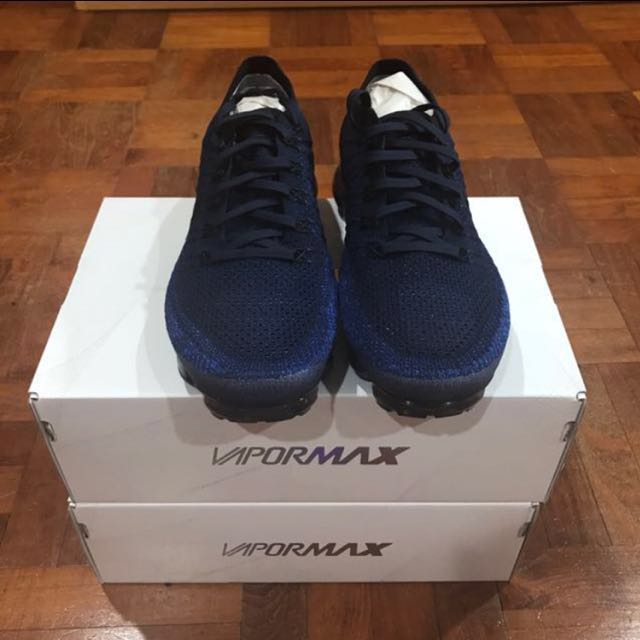 vapormax flyknit navy