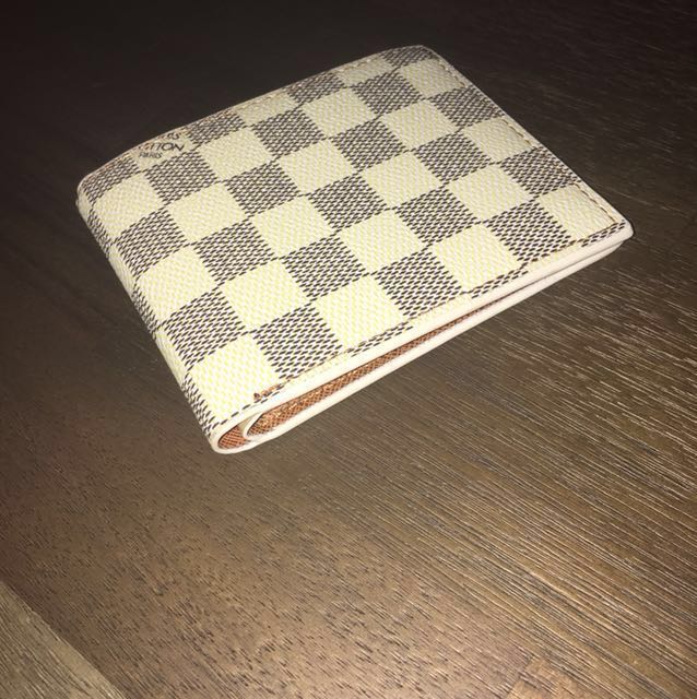 Grade 1 Louis Vuitton Damier Canvas Black Plaid Wallet Mens Usa Price On Sale