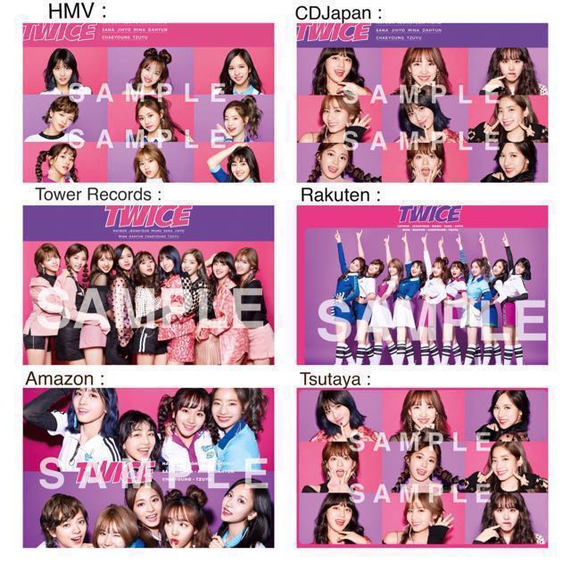 Po Twice Japan Single One More Time W Different Shop Benefits Hobbies Toys Memorabilia Collectibles K Wave On Carousell