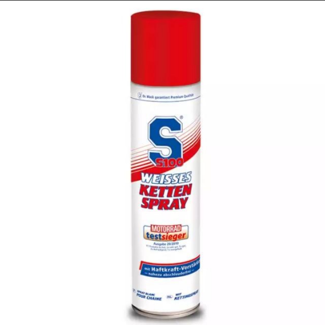 *New* S100 White Chain Spray/ Chain Lube (Self Collection), Motorcycles
