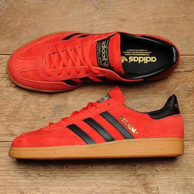 adidas spezial trainers red