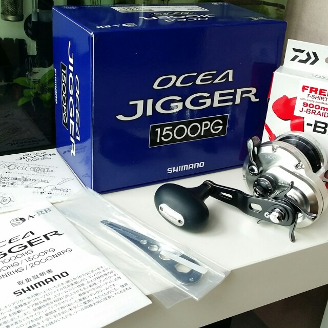 Shimano 17 OCEA JIGGER 1500HG Right-handed 