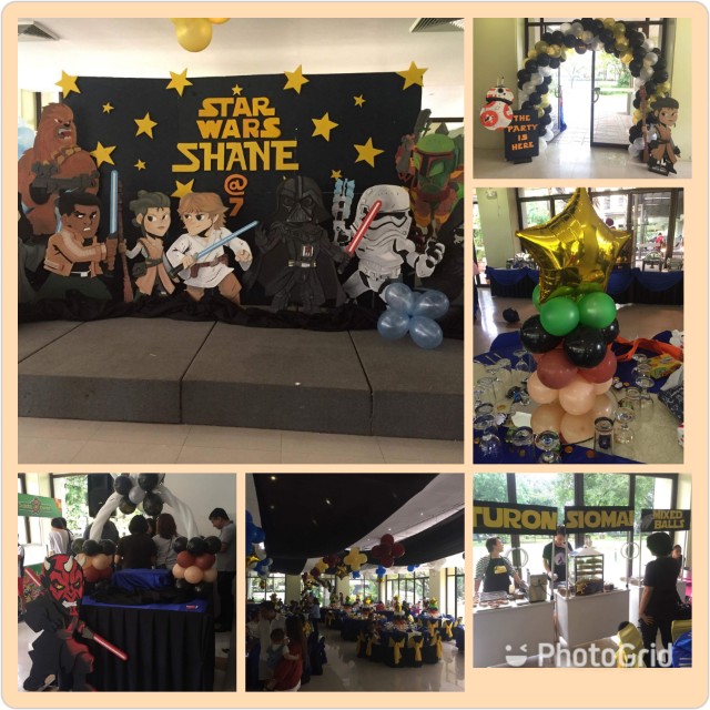 Starwars Themed Styro Backdrop Everything Else Others On Carousell