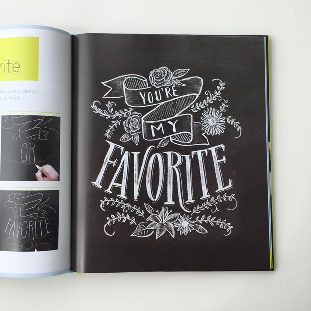 The Complete Book Of Chalk Lettering Create And Develop Your Own