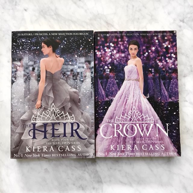 The Heir And The Crown By Kiera Cass Books Stationery Books On Carousell