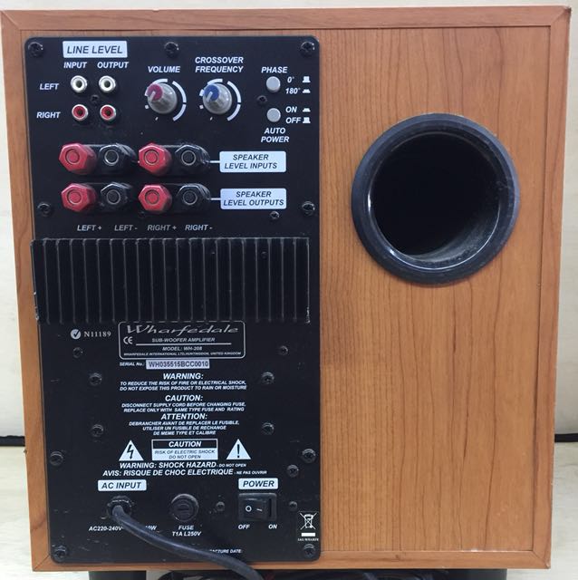 wharfedale active subwoofer