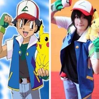 No-Sew Pokémon Ash Ketchum Costume