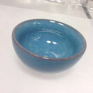 陶瓷冰裂釉茶杯 直徑7.5高4公分