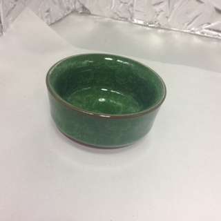 陶瓷冰裂釉茶杯 直徑7高3.5公分
