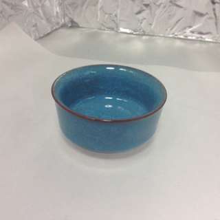 陶瓷冰裂釉茶杯直徑7高3.5公分
