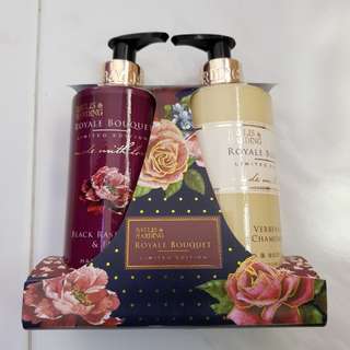 Limited edition hand wash and lotion