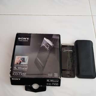 Used sony voice recorder
