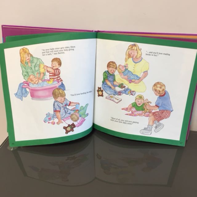 英文圖書 Barneys Sharing Caring Treasury Books - 