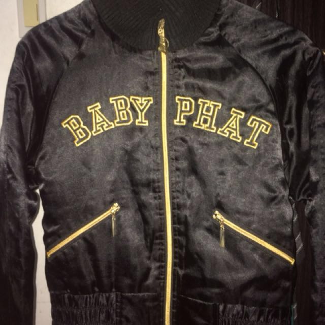 baby phat black jacket