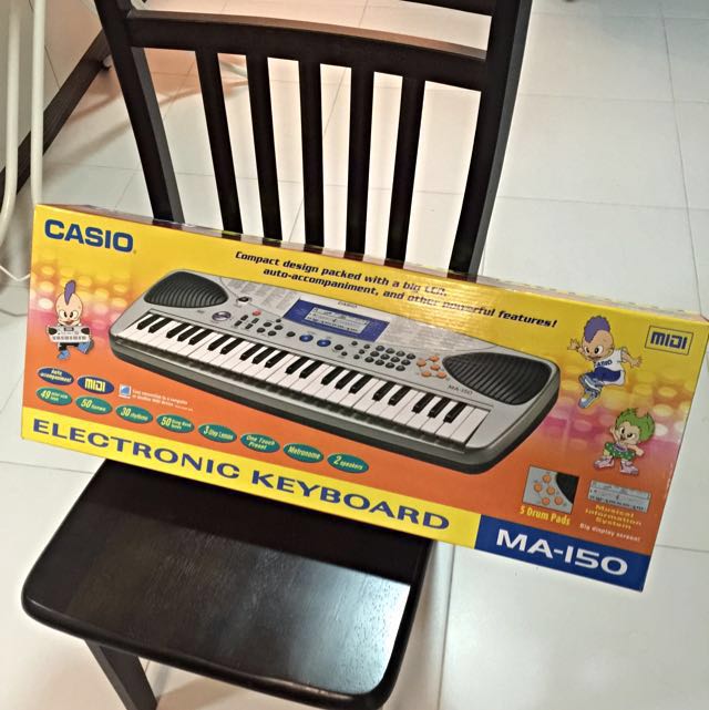 Casio MA150 Electronic Keyboard, Hobbies & Toys, Music & Media