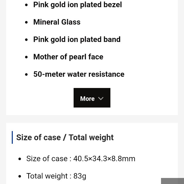 Casio SHEEN Rose Gold bracelet watch Women s Fashion Watches