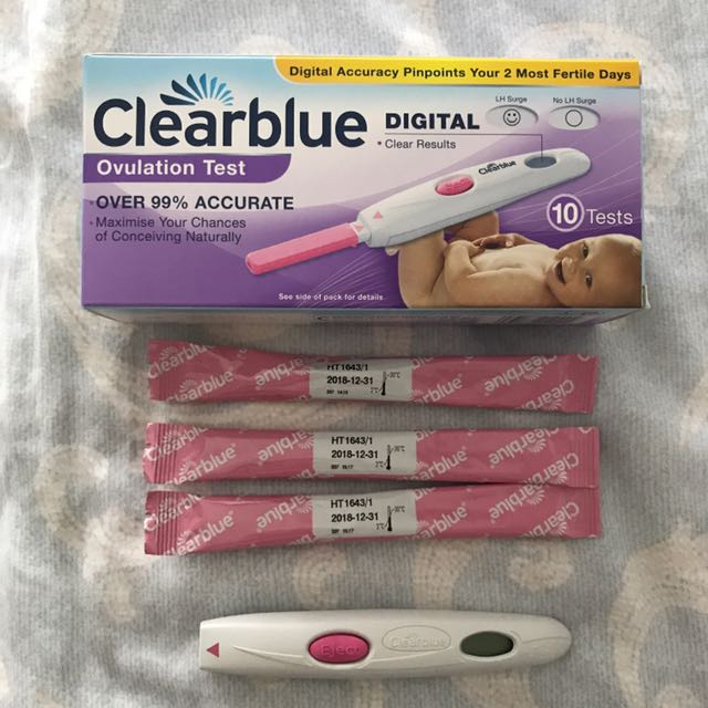 Clearblue Ovulation Test, Babies & Kids, Babies & Kids Fashion on Carousell