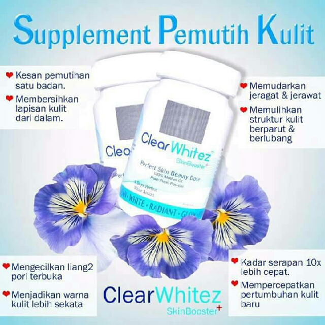 clear whitez skin booster