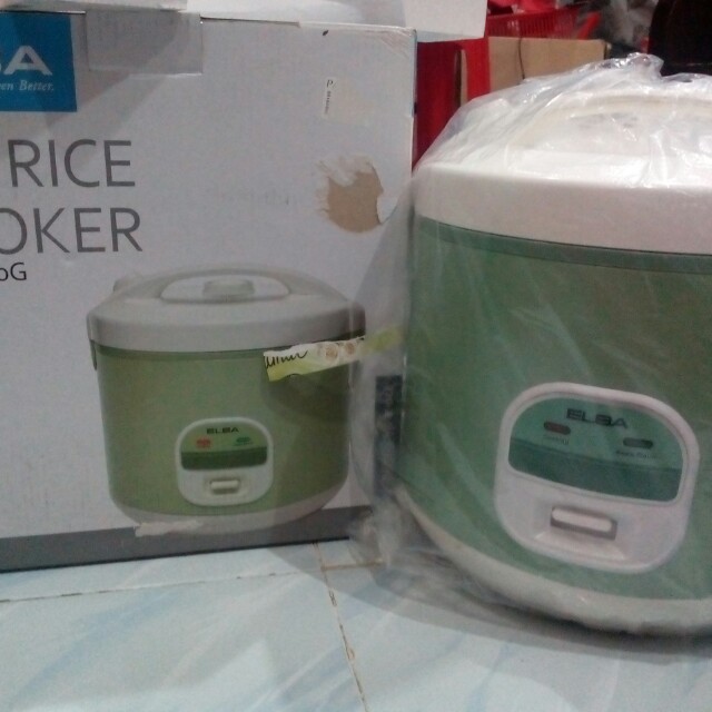 ELBA RICE COOKER ERC1850G, TV & Home Appliances, Kitchen Appliances