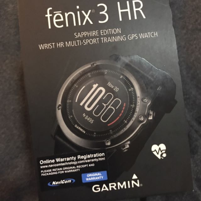 Garmin fenix 3 hr warranty store
