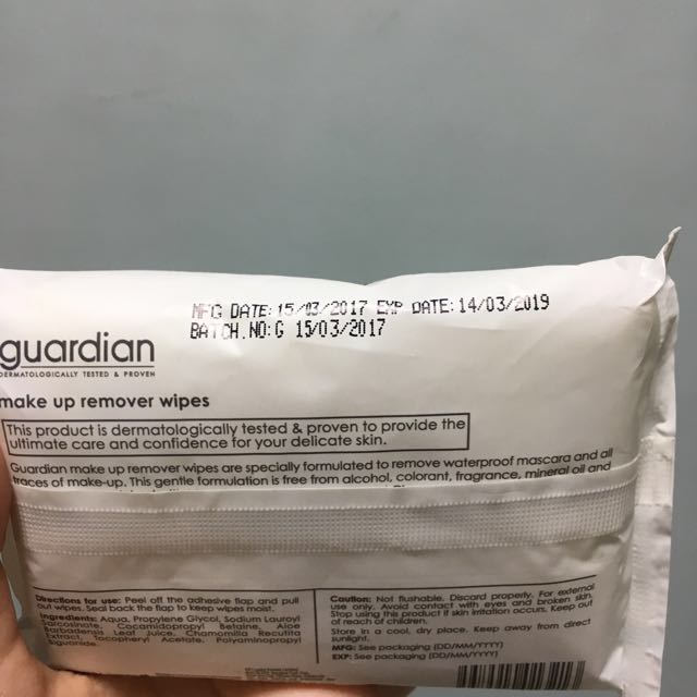 guardian makeup remover wipes